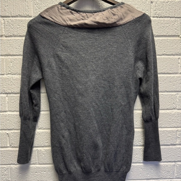 Escada Gray Knit Top - Picture 8 of 10